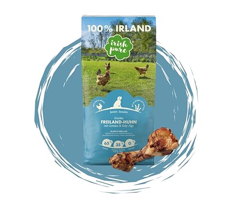 Irish Pure Junior | Freiland Huhn 12kg + Power Bone | Sparpaket | Bundle Irish Pure Junior | Freiland Huhn 12kg + Power Bone | Sparpaket | Bundle von Warnick´s Tierfutterservice