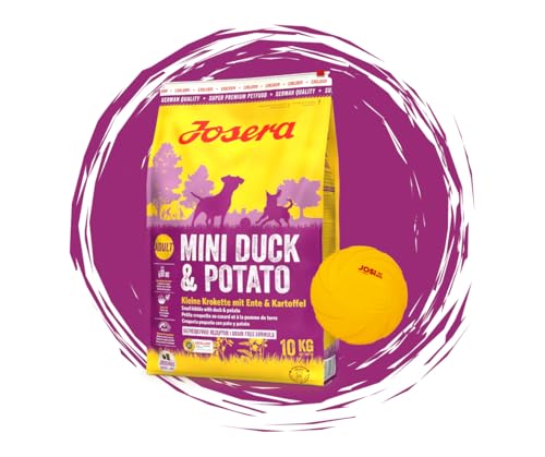Josera Exclusive MiniDuck & Potato, Hundefutter, Trockenfutter, 10 KG + Goodie Frisbee Josera Exclusive MiniDuck & Potato, Hundefutter, Trockenfutter, 10 KG + Goodie Frisbee von Warnick´s Tierfutterservice