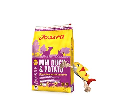Josera Exclusive MiniDuck & Potato, Hundefutter, Trockenfutter, 10 KG + Goodie Hai von Warnick´s Tierfutterservice