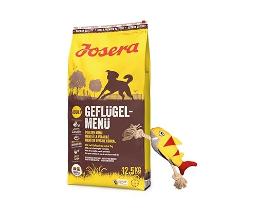 Josera Exclusive Geflügelmenü, Hundefutter, Trockenfutter, 12,5 KG + Goodie Hai von Warnick´s Tierfutterservice