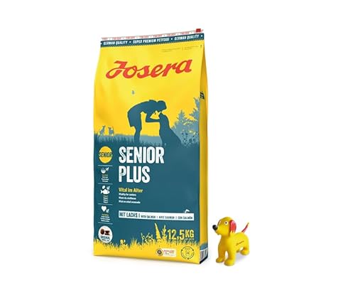 Josera Exclusive SeniorPlus, Hundefutter, Trockenfutter, 12,5 KG + Goodie Quietsche Seppl von Warnick´s Tierfutterservice