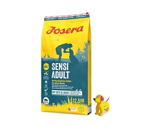 Josera Exclusive SensiAdult, Hundefutter, Trockenfutter, 12,5 KG + Goodie Quietsche Seppl von Warnick´s Tierfutterservice