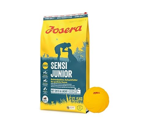 Josera Exclusive SensiJunior, Hundefutter, Trockenfutter, 12,5 KG + Goodie Frisbee von Warnick´s Tierfutterservice