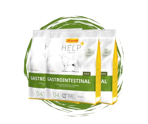 Josera Help Dog | Gastrointestinal 3x900g Trockenfutter | Sparpaket | Hundefutter von Warnick´s Tierfutterservice