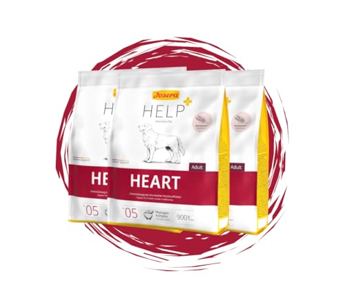 Josera Help Dog | Heart 3x900g Trockenfutter | Sparpaket | Hundefutter von Warnick´s Tierfutterservice