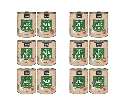 Primox | Wild 2x6x800g | Sparpaket | Hundefutter von Warnick´s Tierfutterservice