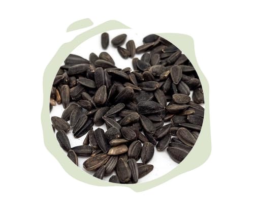 Warnicks Naturhäppchen, Sonnenblumenkerne schwarz - 3000 ml (1,32kg) - Naturfutter für Vögel von Warnick´s Tierfutterservice