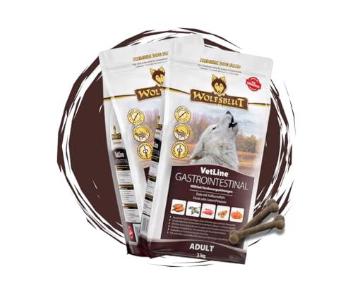 Wolfsblut Vetline Hundefutter - GASTROINTESTINAL, 2x2kg - Sparbundel, Sparpaket - inklusive Warnicks Tierfutterservice Hundesnack Goodie Wolfsblut Vetline Hundefutter - GASTROINTESTINAL, 2x2kg - Sparbundel, Sparpaket - inklusive Warnicks Tierfutterservice Hundesnack Goodie von Warnick´s Tierfutterservice