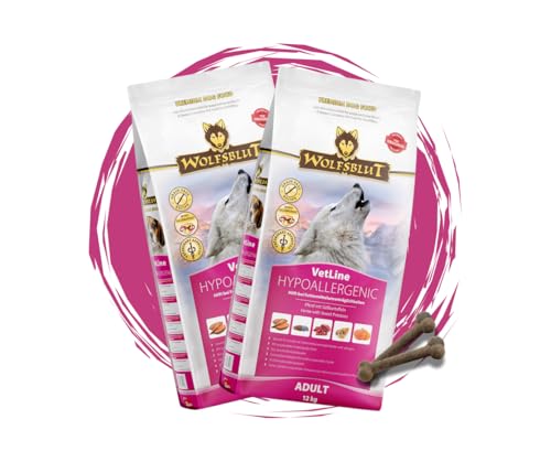 Wolfsblut Vetline Hundefutter - Hypoallergenic, 2x12kg - Sparbundel, Sparpaket - inklusive Warnicks Tierfutterservice Hundesnack Goodie Wolfsblut Vetline Hundefutter - Hypoallergenic, 2x12kg - Sparbundel, Sparpaket - inklusive Warnicks Tierfutterservice Hundesnack Goodie von Warnick´s Tierfutterservice