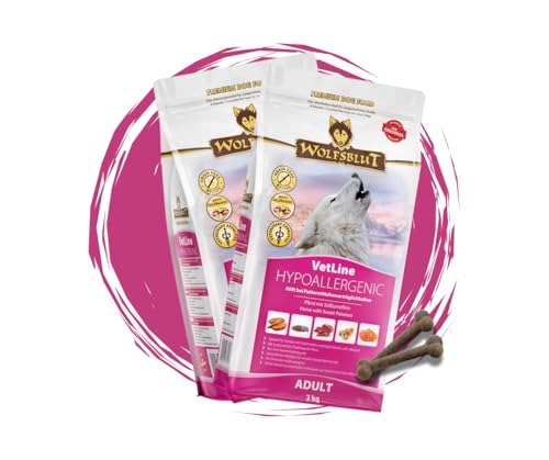 Wolfsblut Vetline Hundefutter - Hypoallergenic, 2x2kg - Sparbundel, Sparpaket - inklusive Warnicks Tierfutterservice Hundesnack Goodie Wolfsblut Vetline Hundefutter - Hypoallergenic, 2x2kg - Sparbundel, Sparpaket - inklusive Warnicks Tierfutterservice Hundesnack Goodie von Warnick´s Tierfutterservice