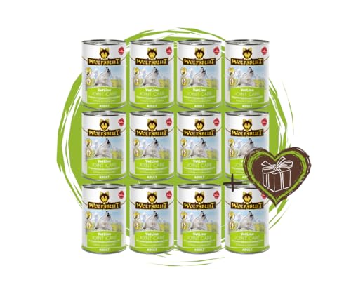 Wolfsblut Vetline Hundefutter - Joint Care, 12x395g - Sparbundel, Sparpaket - inklusive Warnicks Tierfutterservice Hundesnack Goodie Wolfsblut Vetline Hundefutter - Joint Care, 12x395g - Sparbundel, Sparpaket - inklusive Warnicks Tierfutterservice Hundesnack Goodie von Warnick´s Tierfutterservice