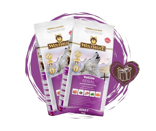 Wolfsblut Vetline Hundefutter - RENAL, 2x12kg - Sparbundel, Sparpaket - inklusive Warnicks Tierfutterservice Hundesnack Goodie Wolfsblut Vetline Hundefutter - RENAL, 2x12kg - Sparbundel, Sparpaket - inklusive Warnicks Tierfutterservice Hundesnack Goodie von Warnick´s Tierfutterservice