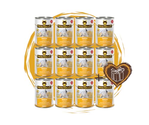 Wolfsblut Vetline Hundefutter - Skin & Coat, 12x395g - Sparbundel, Sparpaket - inklusive Warnicks Tierfutterservice Hundesnack Goodie Wolfsblut Vetline Hundefutter - Skin & Coat, 12x395g - Sparbundel, Sparpaket - inklusive Warnicks Tierfutterservice Hundesnack Goodie von Warnick´s Tierfutterservice
