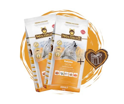 Wolfsblut Vetline Hundefutter - Skin & Coat, 2x12kg - Sparbundel, Sparpaket - inklusive Warnicks Tierfutterservice Hundesnack Goodie Wolfsblut Vetline Hundefutter - Skin & Coat, 2x12kg - Sparbundel, Sparpaket - inklusive Warnicks Tierfutterservice Hundesnack Goodie von Warnick´s Tierfutterservice