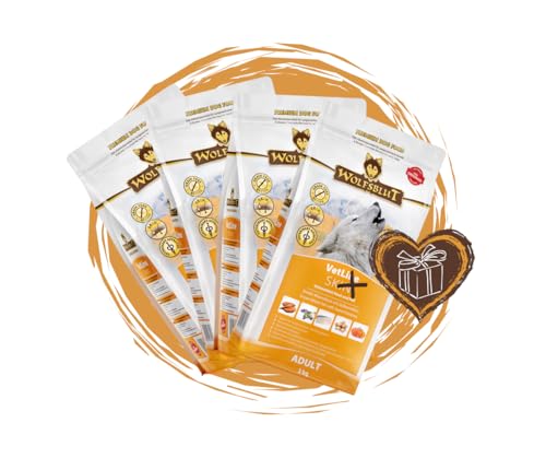 Wolfsblut Vetline Hundefutter - Skin & Coat, 4x2kg - Sparbundel, Sparpaket - inklusive Warnicks Tierfutterservice Hundesnack Goodie Wolfsblut Vetline Hundefutter - Skin & Coat, 4x2kg - Sparbundel, Sparpaket - inklusive Warnicks Tierfutterservice Hundesnack Goodie von Warnick´s Tierfutterservice