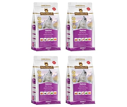 Wolfsblut Vetline | Hundefutter | Sparbundle | Sparpaket (4 x 2kg, Renal) von Warnick´s Tierfutterservice