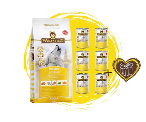 Wolfsblut Vetline Hundefutter - Urinary, 12kg + 6x395g - Sparbundel, Sparpaket - inklusive Warnicks Tierfutterservice Hundesnack Goodie Wolfsblut Vetline Hundefutter - Urinary, 12kg + 6x395g - Sparbundel, Sparpaket - inklusive Warnicks Tierfutterservice Hundesnack Goodie von Warnick´s Tierfutterservice