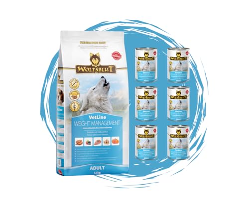 Wolfsblut Vetline Hundefutter - Weight Management, 12kg + 6x395g - Sparbundel, Sparpaket - inklusive Warnicks Tierfutterservice Hundesnack Goodie Wolfsblut Vetline Hundefutter - Weight Management, 12kg + 6x395g - Sparbundel, Sparpaket - inklusive Warnicks Tierfutterservice Hundesnack Goodie von Warnick´s Tierfutterservice