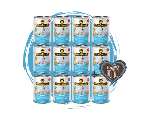 Wolfsblut Vetline Hundefutter - Weight Management, 12x395g - Sparbundel, Sparpaket - inklusive Warnicks Tierfutterservice Hundesnack Goodie Wolfsblut Vetline Hundefutter - Weight Management, 12x395g - Sparbundel, Sparpaket - inklusive Warnicks Tierfutterservice Hundesnack Goodie von Warnick´s Tierfutterservice