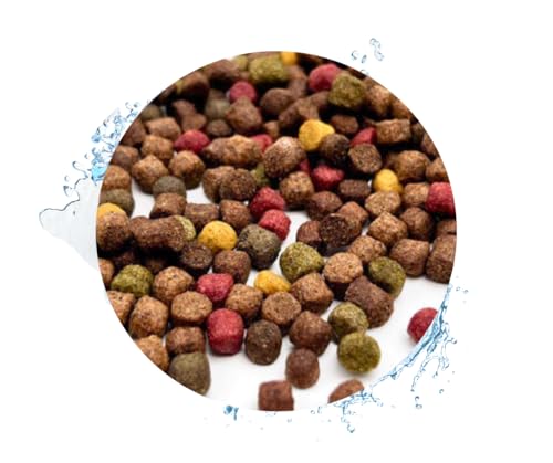 KOI - KOIFUTTER 5-Sorten-Mix 20KG mit Paprika + Spirulina (6mm) von Warnick´s Tierfutterservice