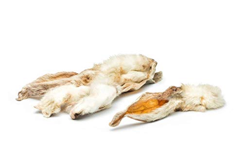 Warnick´s Tierfutterservice Kaninchenohren Hasenohren mit Fell (2KG) von Warnick´s Tierfutterservice