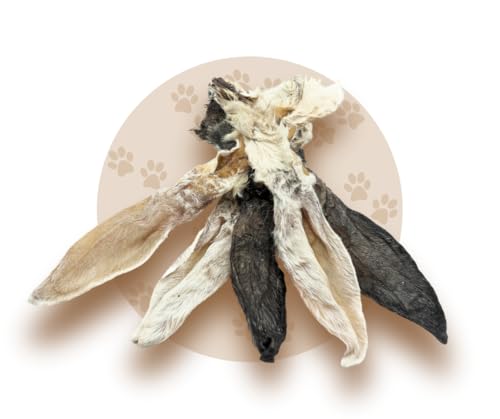 Kaninchenohren Hasenohren mit Fell von Warnick´s Tierfutterservice (2KG) von Warnick´s Tierfutterservice