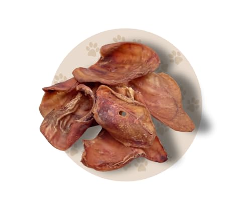 Schweineohren, ganze Ohren, Hundesnack von Warnick´s Tierfutterservice (100Stück) von Warnick´s Tierfutterservice