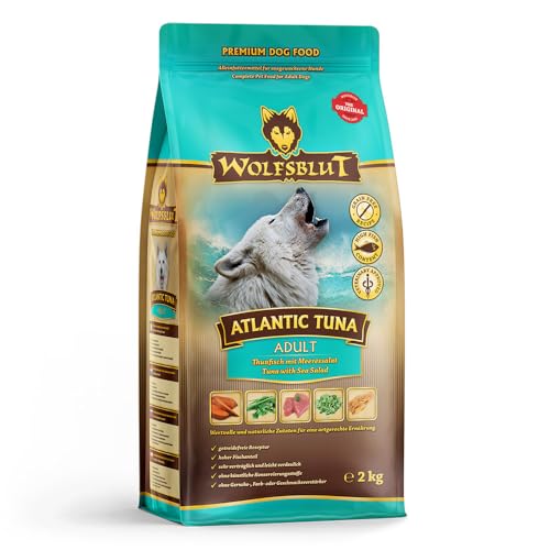 Warnicks Tierfutterservice Wolfsblut Atlantic Tuna Adult mit Thunfisch und Meeressalat (2 x 2KG) von Warnicks Tierfutterservice