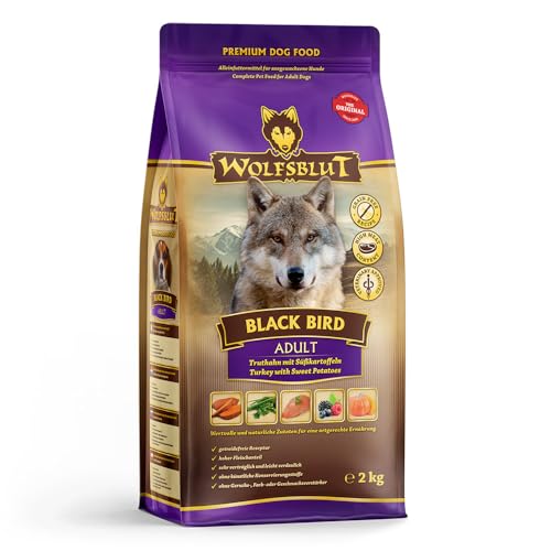 Warnicks Tierfutterservice Wolfsblut Black Bird mit Truthahn und Süßkartoffel SPARPACK 2x2 Kg von Warnicks Tierfutterservice