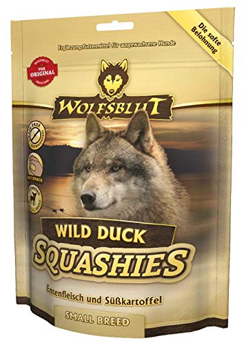 Warnicks Tierfutterservice Wolfsblut Squashies Wild Duck Small Breed 4 x 300g von Warnicks Tierfutterservice