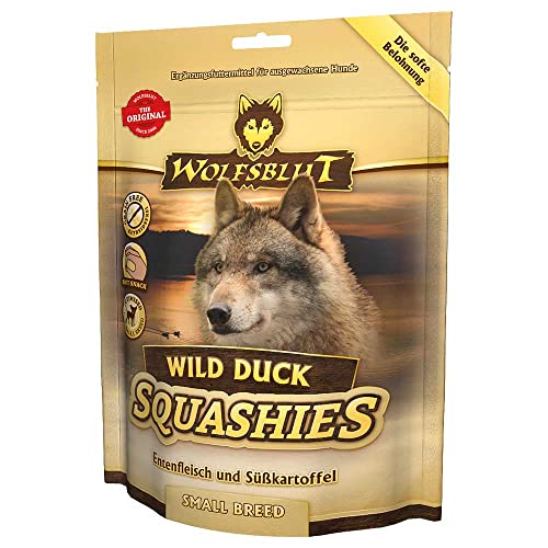 Warnicks Tierfutterservice Wolfsblut Squashies Wild Duck Small Breed 4 x 300g von Warnicks Tierfutterservice