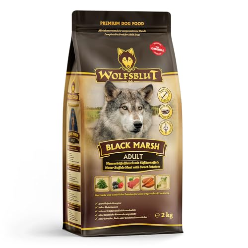 Warnicks Tierfutterservice Wolfsblut Black Marsh mit Wasserbüffelfleisch und Kürbis SPARPACK 2x2 Kg von Warnicks Tierfutterservice