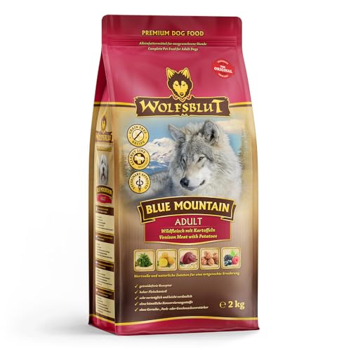 Warnicks Tierfutterservice Wolfsblut Blue Mountain mit Wild und Waldfrüchten SPARPACK 2x2 Kg von Warnicks Tierfutterservice