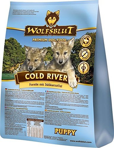 Wolfsblut Cold River Puppy Trockenfutter für Welpen mit Forelle und Süßkartoffel (2 x 2KG) von Warnicks Tierfutterservice
