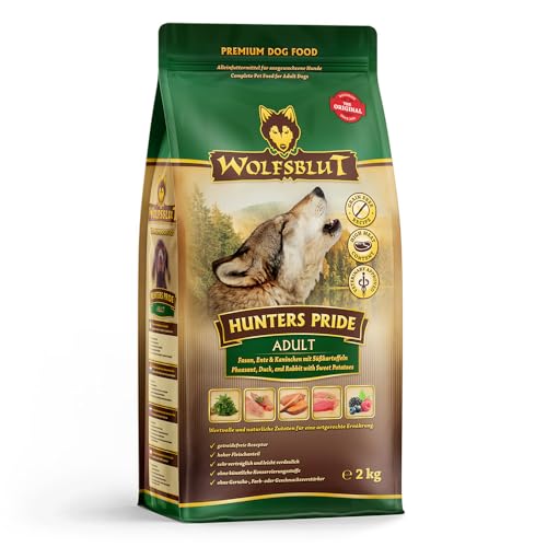 Warnicks Tierfutterservice Wolfsblut Hunters Pride mit Fasan, Ente und Kaninchen SPARPACK 2x2 Kg von Warnicks Tierfutterservice