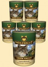 Wolfsblut Nassfutter Verschiedene Sorten in 12 x 395g (Green Valley) von Warnicks Tierfutterservice