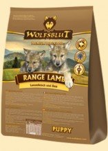 Warnicks Tierfutterservice Wolfsblut Range Lamb Puppy für Welpen mit Lamm und Reis SPARPACK 2x2Kg von Warnicks Tierfutterservice