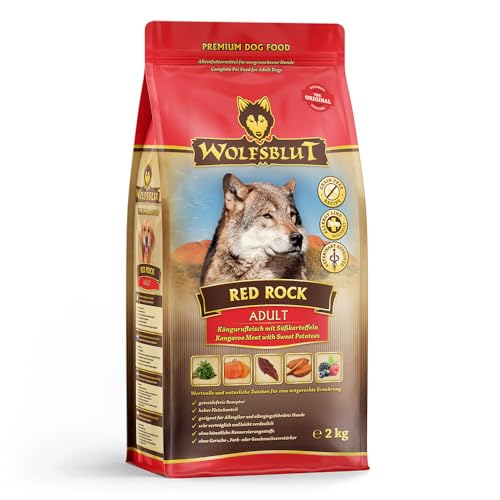 Warnicks Tierfutterservice Wolfsblut Red Rock mit Kängurufleisch und Kürbis SPARPACK 2x2 Kg von Warnicks Tierfutterservice