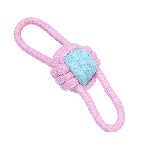 Chew Toys exquisites bissresistentes umweltfreundliches geflochtenes Seil Ball für Haustierbedarf – B von Washranp