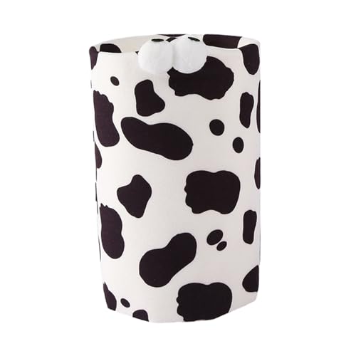 Washranp Haustier-Kopfbedeckung, Hundehaar-Abdeckung, Kapuze, farblich passender Druck, Cartoon-Augen-Dekor, verdickt, warm, elastisch, rutschfest, lustige Form, Dekoration, Kostüm, Hut Kuh M Washranp Haustier-Kopfbedeckung, Hundehaar-Abdeckung, Kapuze, farblich passender Druck, Cartoon-Augen-Dekor, verdickt, warm, elastisch, rutschfest, lustige Form, Dekoration, Kostüm, Hut Kuh M von Washranp