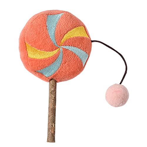 Washranp Interaktives Katzenspielzeug, Katzenspielzeug, Katzenspielzeug, superweich, 4 Farben, interaktives Plüschspielzeug, Haustier-Teaser für Zuhause, Orange Washranp Interaktives Katzenspielzeug, Katzenspielzeug, Katzenspielzeug, superweich, 4 Farben, interaktives Plüschspielzeug, Haustier-Teaser für Zuhause, Orange von Washranp