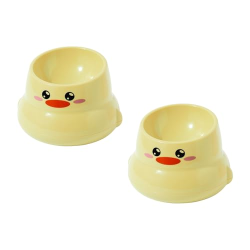 2 Pack High Foot Protecting Cervical Wirbelsäule Schüssel Schöne Verbesserte Neigte Katzen Gericht Für Gesunde Fütterung Halt von Watreketal
