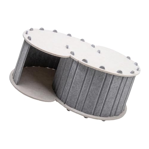 Katzenhöhle Felted Kätzchen Play Tube Pet Tunnel Für Natürliche Gefilzte Höhle Verspieltheit Tiertunnel Katzen von Watreketal