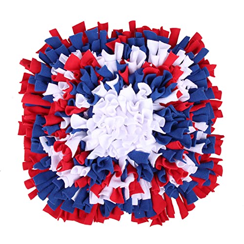 Watreketal Hund Snuffle Matte Interaktive Puzzle Feeder Pad Langsam Fütterung Spielzeug Verbesserung Der Intelligenz Für Kaninchenhasen Welpen Snuffle Kleine Mittelgroße Puzzle Kaninchen Futtersuche von Watreketal