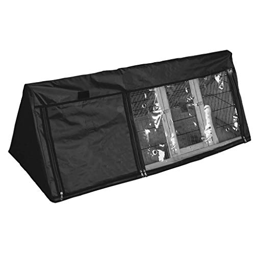 Watreketal Kaninchenhüttenabdeckung Staubfeuchtigkeitsbeständiger Käfigabdeckungen Für Dreieck Kistenabdeckung Für Pet House Accessoires Kleintierkäfig von Watreketal