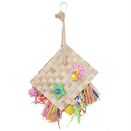 Vogel Spielzeug Natur Palmblätter und Papierreste Kauspielzeug für Wellensittiche Kanarienvogel Vogel Spielzeug Natur Palmblätter und Papierreste Kauspielzeug für Wellensittiche Kanarienvogel von Watwass