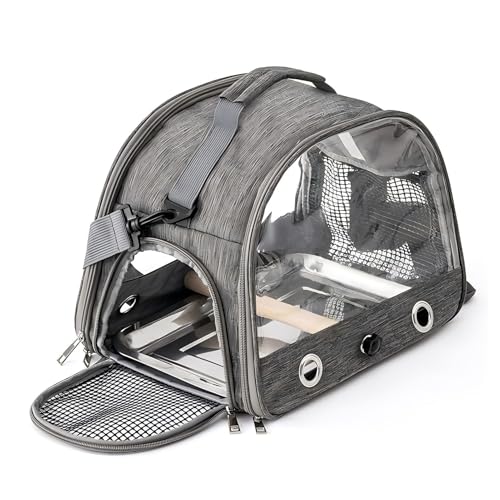 Vogelträger für Papageien Kanarienvogel mit Sitzstangen Reiserucksack für Totoro Hamster Kaninchen Vogelträger für Papageien Kanarienvogel mit Sitzstangen Reiserucksack für Totoro Hamster Kaninchen von Watwass
