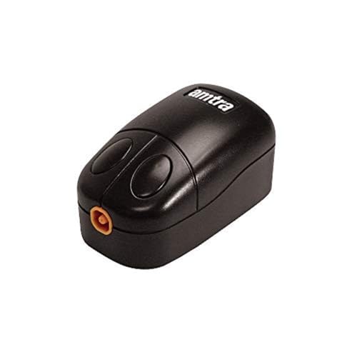 Amtra Mouse – leiser, kompakter Aquariumbelüfter für Aquarienfilter, Abschäumer und Wasserspiele, 2,5 l – 2,6 W/ 12 x 4,5 x 4,5 cm von Amtra