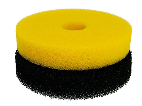 Wave A6076759 Pond Filter Mole 8000 Ersatzfilterschwämme, 2 Stück von Wave