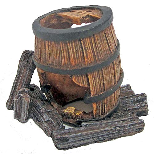 Wave A8011743 Holzfass mit Loch, L Wave A8011743 Holzfass mit Loch, L von Amtra